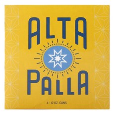 Altafala 起泡檸檬水飲料, 4件, 355毫升