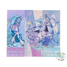 初音未來 鏡遇復古與未來 鐳射票（3張/套）官方授權正版禮物
