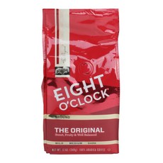 EIGHT O'CLOCK 原味阿拉比卡咖啡粉, 340克, 研磨咖啡