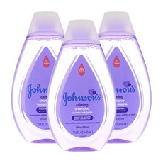 Johnson's 嬌生 鎮靜洗髮精, 3瓶, 400ml