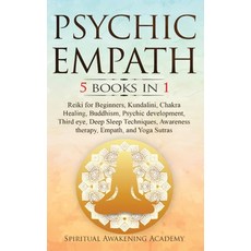 (英文圖書) Psychic Empath: 5 BOOKS IN 1: Reiki for Beginners Kundalini Chakra Healing B... 精裝版, Nicolas Griffith, 英文