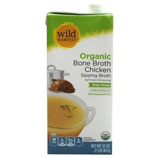 wild HARVEST 雞骨高湯, 1個, 907g