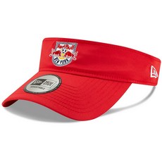 MLS紐約紅牛New Era男款遮陽帽, 紅色