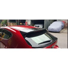 Mazda 3 馬自達3 5D (19-20年) MZ款 ABS尾翼/擾流板, 魂動紅
