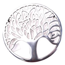 Design Imports Tree 三腳鍋墊, 1個, 銀色