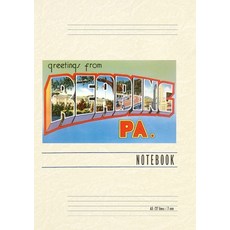 (英文圖書) Vintage Lined Notebook Greetings from Reading Pennsylvania 平裝版, Found Image Press, 英文