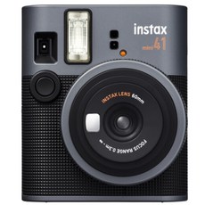 FUJIFILM 富士 拍立得相機 輕巧便攜 自動曝光 即拍即印 復古時尚, 1個, instax mini 41