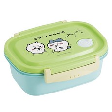 Skater 吉伊卡哇密封便當盒 M, 1個, 綠+藍+黃