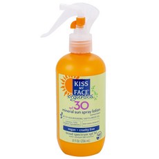 Kiss My Face 礦物質防曬乳液噴霧 SPF30, 1瓶, 236ml