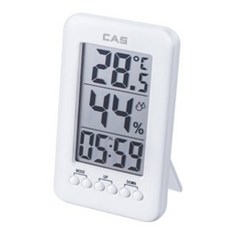 CAS 數位溫濕度計 T034, 1個, 單一顏色