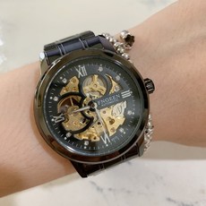 鎢鋼鋼帶夜光防水機械錶