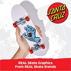 TECH DECK Santa Cruz 手掌滑板 迷你滑板 玩具 - 指尖滑板 收藏佳品