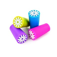 true Starburst 矽膠瓶酒塞 4 件裝, 1套, 混色