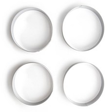 FOX RUN 英式瑪芬烘焙模具, 4入