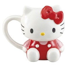 Sanrio 三麗鷗 角色造型馬克杯, 1個, 凱蒂貓