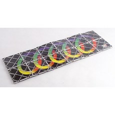 小小店舖 梯色凌奧12片魔板 黑色異形百變魔板 益智玩具 動腦摺疊魔方 兒童玩具, 彩虹色, 12片