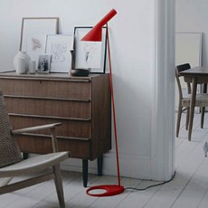 H&R安室家 落地燈 ZA0083, 紅色