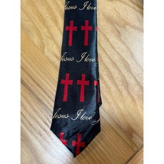 佳音書坊 SJ-NT2 十字架領帶禮盒組，韓版時尚配件，滌綸絲材質，145公分長度，展現個人風格