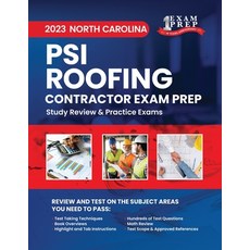 (英文圖書) 2023 North Carolina PSI Roofing Contractor Exam Prep: 2023 Study Review & Practice Exams 平裝版, Independently Published, 英文