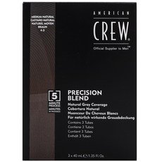 AMERICAN CREW 染髮劑 40ml, 3片, 4-5 中等自然色