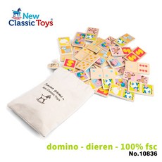 New Classic Toys 幼兒認知記憶積木-動物樂園, 詳見包裝, 詳見包裝
