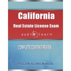 (英文圖書) California Real Estate License Exam AudioLearn: Complete Audio Review for the Real Estate Lic... 平裝版, Independently Published, 英文