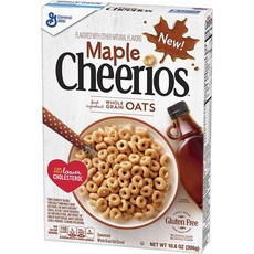 Cheerios 無麩質楓糖甜甜圈麥片, 1個, 306g