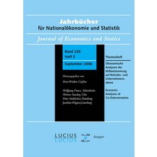 營運單位與企業層級的勞資共決經濟分析 平裝版, Walter de Gruyter, 英文
