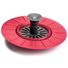 Tovolo 可折疊水槽過濾網, 紅色, 1個