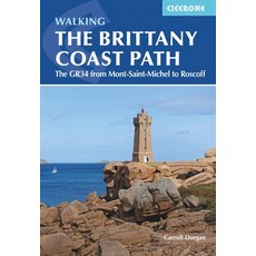 (英文圖書) Walking the Brittany Coast Path: The Gr34 from Mont-Saint-Michel to Roscoff 平裝版, Cicerone Press, 英文