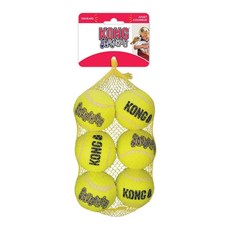 KONG 寵物網球玩具 M號 6入, 1個, 混色