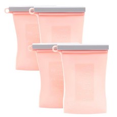 美國Junobie多功能矽膠母乳儲存袋，可重複使用密封保鮮，食品級矽膠材質，安全無毒，母乳分裝好幫手