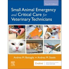 (英文圖書) Small Animal Emergency and Critical Care for Veterinary Technicians 平裝版, Saunders, 英文