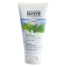 lavera 淨化磨砂銀杏和荷荷巴珍珠, 1個, 50ml