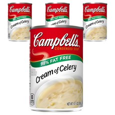 Campbell's 金寶 芹菜奶油濃湯罐頭, 4罐, 298g