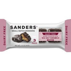SANDERS 小批量奇蹟黑巧克力海鹽焦糖味, 1個, 43g