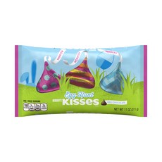 HERSHEY'S 好時 Kisses 復活節牛奶巧克力 11 盎司 Kisses 復活節牛奶巧克力 11 盎司, 1個, 311g
