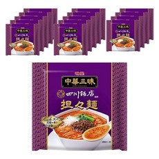 明星食品 中華三昧四川飯店擔擔麵 103g, 15包