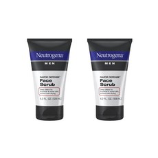 Neutrogena 露得清 男用刮鬍去角質磨砂膏, 2個, 124ml