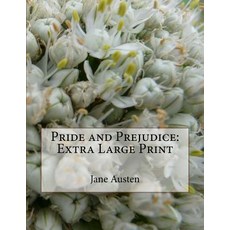 (英文圖書)Pride and Prejudice: Extra Large Print 平裝版, Createspace Independent Pub..., 英文