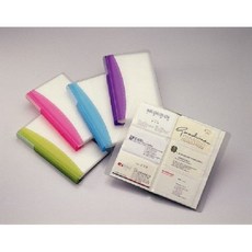 雙鶖牌 NCL-1204 果凍色名片簿(4本入/1組) - 辦公室名片收納好幫手, 詳見包裝