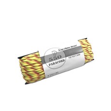 550 LBS Paracord 7芯傘繩軍規拉力 4mm 閃亮黃迷彩系 30公尺