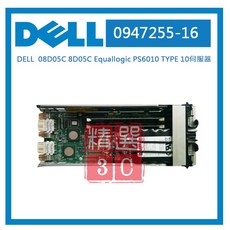 DELL 08D05C 8D05C Equallogic PS6010 TYPE 100947255-16 伺服器 - 高效能資料儲存解決方案