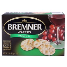 Bremner 圓形蘇打餅 原味, 1盒, 113g