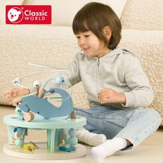 【德國 classic world 客來喜經典木玩】 海洋探索撥珠 20200