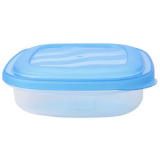 era 塑料方形容器帶藍蓋, 1個