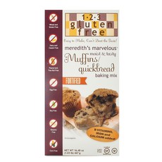 1-2-3 GLUTEN FREE Meridi 的奇妙鬆餅快速混合麵包, 1個, 467克