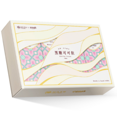 糖鼎X妮娜聯名款 黑糖可可聯名禮盒 (送禮佳品、獨立包裝、風味獨特), 360g, 1箱/盒