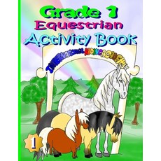 (英文圖書) Grade 1 Equestrian Activity Book 平裝版, Independently Published, 英文