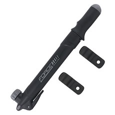 迷你樹脂自行車打氣筒, 1個, 黑色